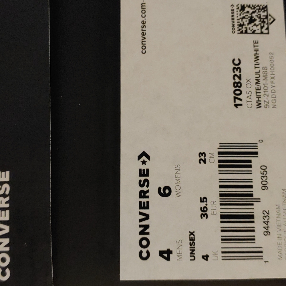 Converse pride abstract white low tops - Picture 6 of 16